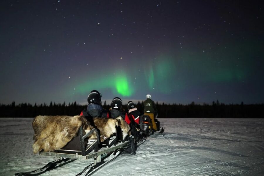 Rovaniemi: Northern Lights Sleigh Ride - Chasing the aurora from a frozen lake: patience with purpose