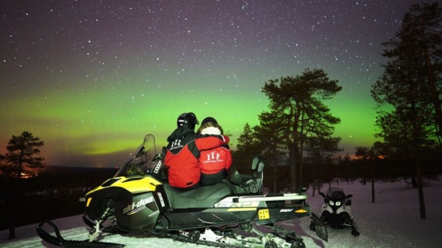 Rovaniemi: Northern Lights Snowmobile Hunt - The Arctic Circle Aurora Hunt: What Happens During the Waiting
