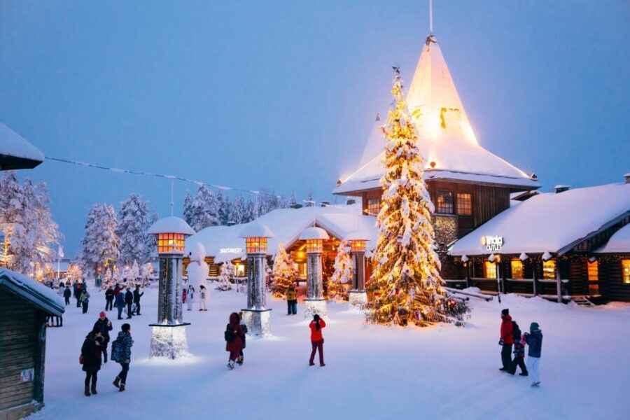 Rovaniemi: Santa Claus Village and Arctic Circle - Crossing the Arctic Circle with the White Line Ceremony