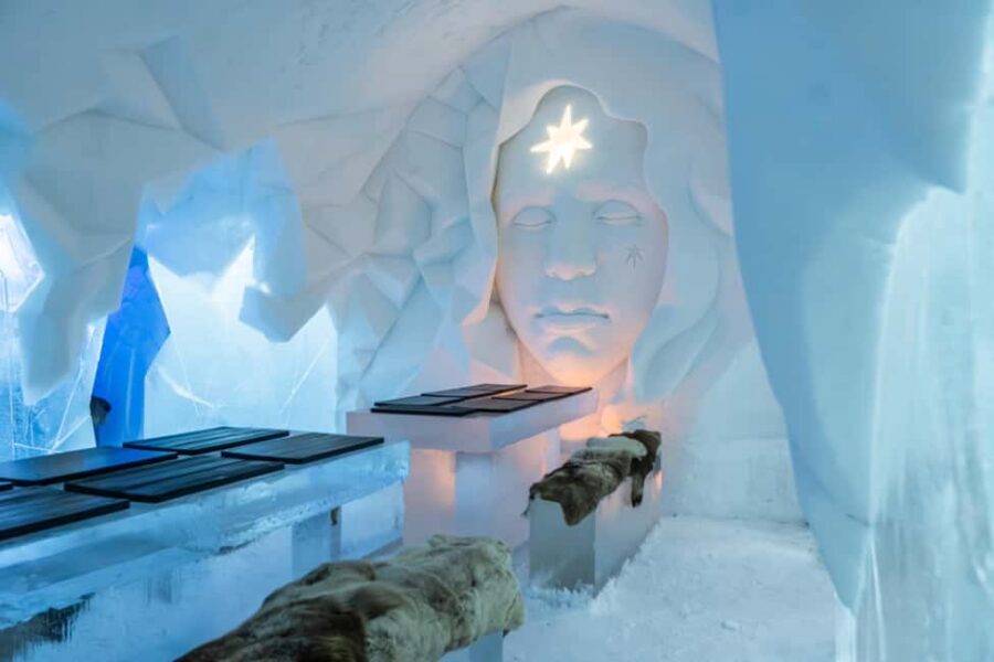 Rovaniemi: Snow Hotel Tour and Ice Restaurant Dinner - Ice Restaurant dinner: the 3-course meal and your main-course choice