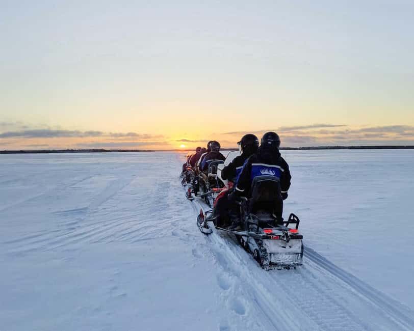 Rovaniemi: Snowmobile Safari into the Wilderness - From pickup in Rovaniemi to the start of your safari