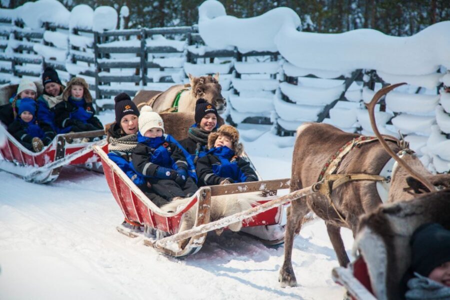 Rovaniemi: Snowmobile Safari to a Reindeer Farm - What warm clothing and hot drinks mean in real life
