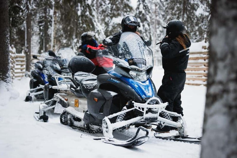 Rovaniemi: Snowmobile Tour and Reindeer Experience - Getting started at the Santa Claus Village or City Office