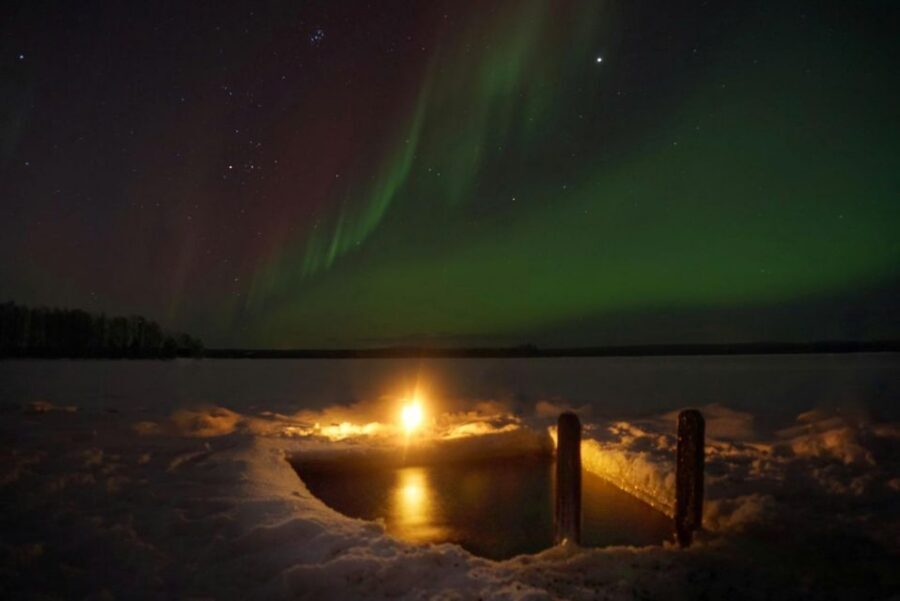 Rovaniemi: Traditional Sauna and Ice Swimming Experience - Photos, timing, and small touches that make it feel cared for