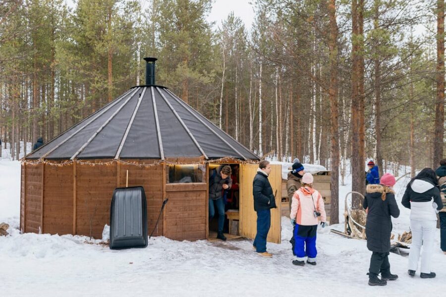 Saariselkä: 10KM Husky Safari with kennel visit - Price and value in Lapland husky country