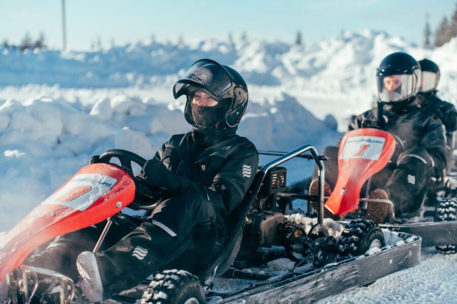 Sirkka: Levi Ice-Karting Experience with Optional Transfer - Two Sessions of Ice Karting: How the Timing Works