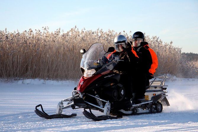Snowmobile Safari in Helsinki Archipelago with Lunch - How the snowmobile safari really feels on the frozen Baltic archipelago